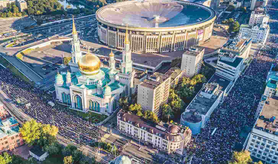 Moscow Eid Prayers